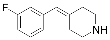 4-[(3-Fluorophenyl)methylidene]piperidine