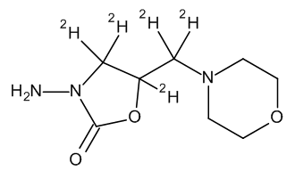 3-Amino-5-morpholinomethyl-2-oxazolidinone D5 (AMOZ D5) - CAS No. 1017793-94-0 3-Amino-5-morpholinomethyl-2-oxazolidinone D5 (AMOZ D5)