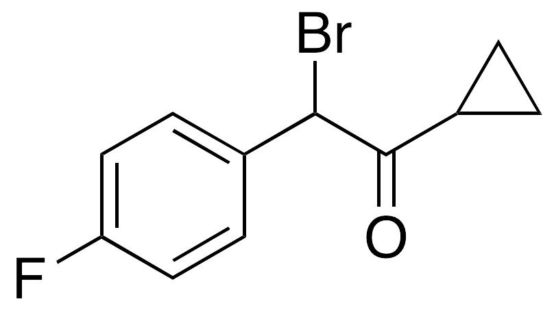 2-Bromo-1-cyclopropyl-2-(4-fluorophenyl)ethanone