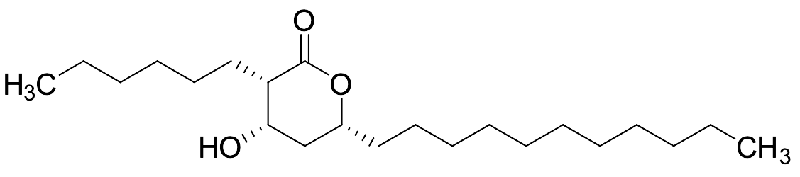 (3S,4S,6R)-3-Hexyl-4-hydroxy-6-undecyltetrahydro-2H-pyran-2-one