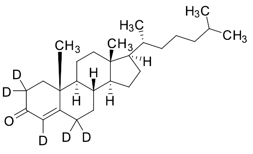 4-Cholesten-3-one-2,2,4,6,6-d5