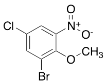 2-Bromo-4-chloro-6-nitroanisole