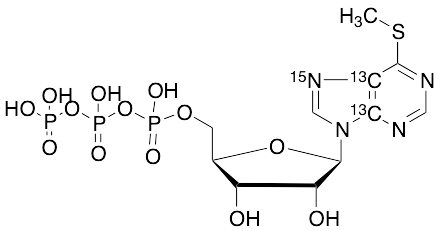 6-Methylthioinosine Triphosphate-13C2,15N