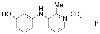 7-Hydroxy-1,2-dimethyl-9H-pyrido[3,4-b]indolium-d3 Iodide