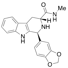 (1S,3R)-1-(1,3-Benzodioxol-5-yl)-2,3,4,9-tetrahydro-N-methyl-1H-pyrido[3,4-b]indole-3-carboxamide
