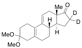 3,3-Dimethoxyestra-5(10),9(11)-dien-17-one-d2