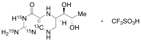 (6R)-Tetrahydro-L-biopterin-15N3,13C1 Triflate