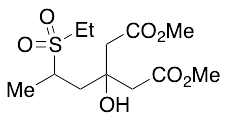 Dimethyl 3-Hydroxy-3-[2-(ethylsulfonyl)propyl]glutarate