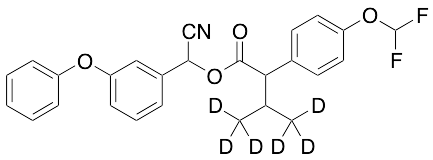 Flucythrinate D6 (Dimethyl D6)