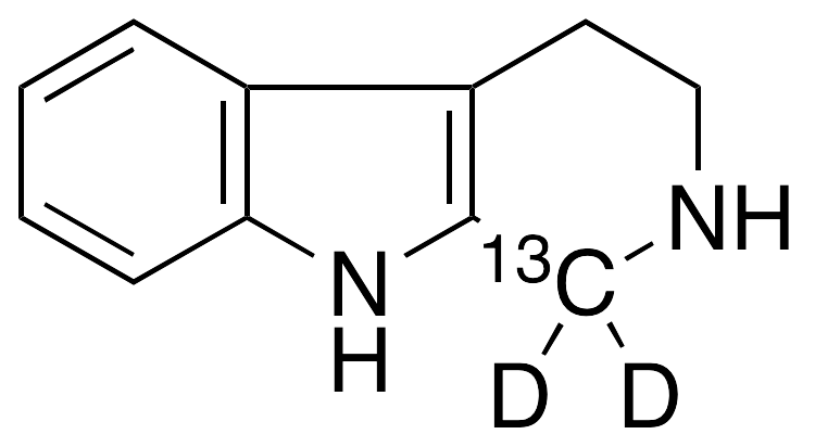1,2,3,4-Tetrahydro-beta-carboline-13C,d2