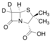 (2S-cis)-3,3-Dimethyl-7-oxo-4-thia-1-azabicyclo[3.2.0]heptane-6,6-d2-2-carboxylic Acid