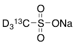 Sodium Methanesulfonate-d3,13C