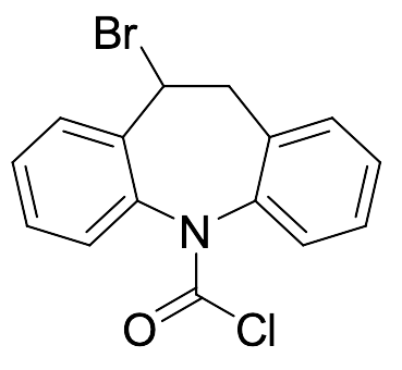 10-Bromo-10,11-dihydro-5H-dibenz[b,f]azepine-5-carbonyl Chloride