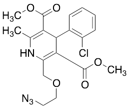 3,5-Dimethyl 2-[(2-Azidoethoxy)methyl]-4-(2-chlorophenyl)-1,4-dihydro-6-methyl-3,5-Pyridinedicarboxylic Acid Ester