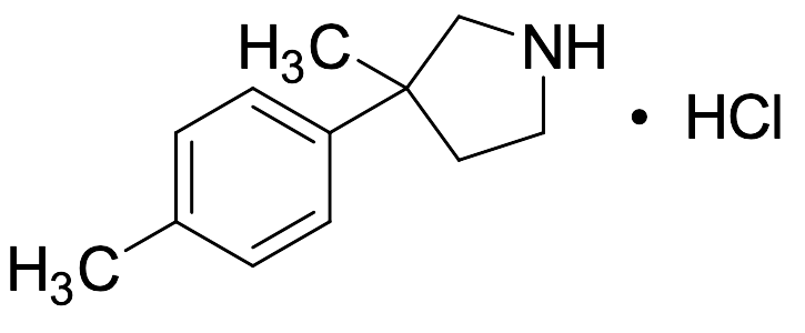 3-Methyl-3-(4-methylphenyl)pyrrolidine Hydrochloride