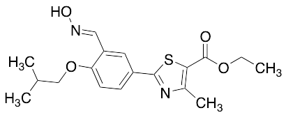 2-[3-[(Hydroxyimino)methyl]-4-(2-methylpropoxy)phenyl]-4-methyl-5-Thiazolecarboxylic Acid Ethyl Ester