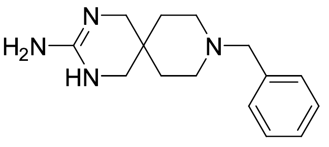 9-Benzyl-2,4,9-triazaspiro[5.5]undec-3-en-3-amine Hydrochloride