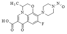 N-Nitroso Desmethyl Ofloxacin
