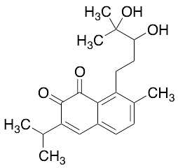 8-(3,4-Dihydroxy-4-methylpentyl)-3-isopropyl-7-methylnaphthalene-1,2-dione