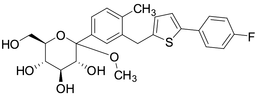 (2R,S)-2-Methoxy Canagliflozin
