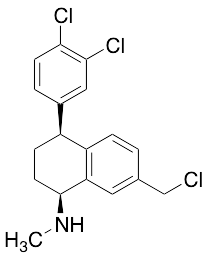 (1S,4S)-7-(Chloromethyl)-4-(3,4-dichlorophenyl)-1,2,3,4-tetrahydro-N-methyl-1-naphthalenamine