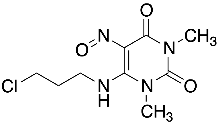 N-Nitroso-1,3-dimethyl-6-(3-chloropropylamino)uracil