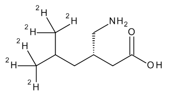 Pregabalin-D6 (0.1 mg/ml) in Methanol
