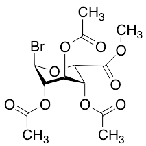 1-Bromo-1-deoxy-β-L-idopyranuronic Acid Methyl Ester Triacetate