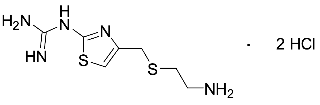 [4-​[[(2-​Aminoethyl)​thio]​methyl]​-​2-​thiazolyl]​-guanidine Dihydrochloride