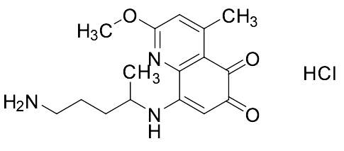 8-((5-Aminopentan-2-yl)amino)-2-methoxy-4-methylquinoline-5,6-dione Hydrochloride