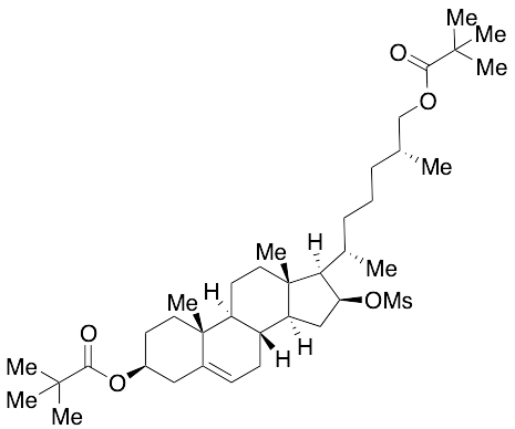 (25R)-16beta-((methylsulfonyl)oxy)-26-pivaloyloxy Cholesterol 3-pivalate