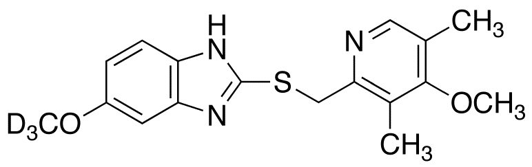 5'-Methoxy(D3)-Omeprazole Sulfide