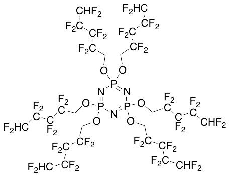 2,2,4,4,6,6-Hexakis[(2,2,3,3,4,4,5,5-octafluoropentyl)oxy]-2Lambda5,4Lambda5,6Lambda5-1,3,5,2,4,6-triazatriphosphorine