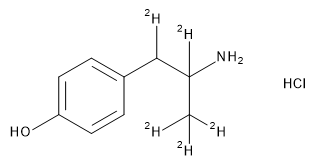 4-Hydroxyamphetamine-D5.HCl, 0.1mg/ml in Methanol (as free base)