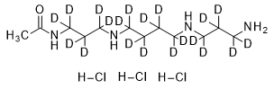 N1-Acetylspermine-d20 Trihydrochloride