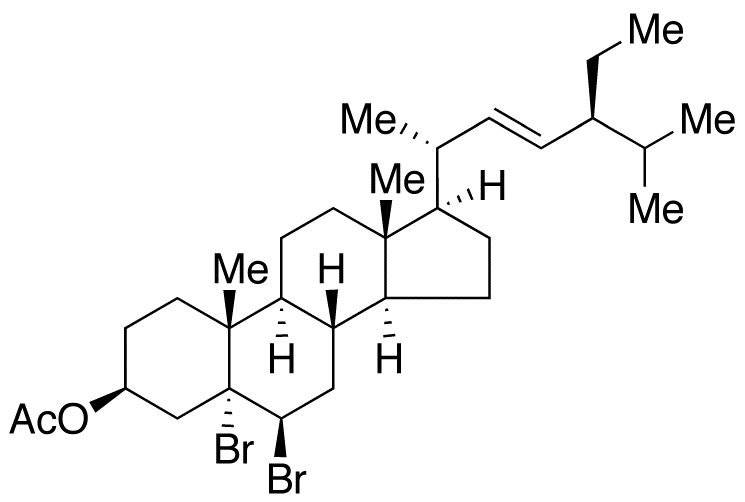 5Alpha,6Beta-Dibromostigmastan-3Beta-yl 3-Acetate