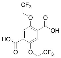 2,5-Bis(2,2,2-trifluoroethoxy)terephthalic Acid;