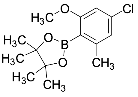 2-(4-Chloro-2-methoxy-6-methylphenyl)-4,4,5,5-tetramethyl-1,3,2-dioxaborolane
