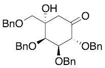 (2R,3S,4R,5S)-5-Hydroxy-2,3,4-tris(phenylmethoxy)-5-[(phenylmethoxy)methyl]-cyclohexanone
