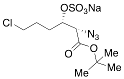 (2S,3S)-tert-Butyl 2-Azido-6-chloro-3-(sulfooxy)hexanoate Sodium Salt