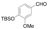 Methoxy-4-[[(1,1-dimethylethyl)dimethylsilyl]oxy]-3-benzaldehyde
