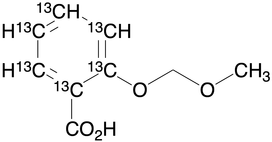 (O-Methoxymethyl) salicylic Acid (phenyl-13C6)