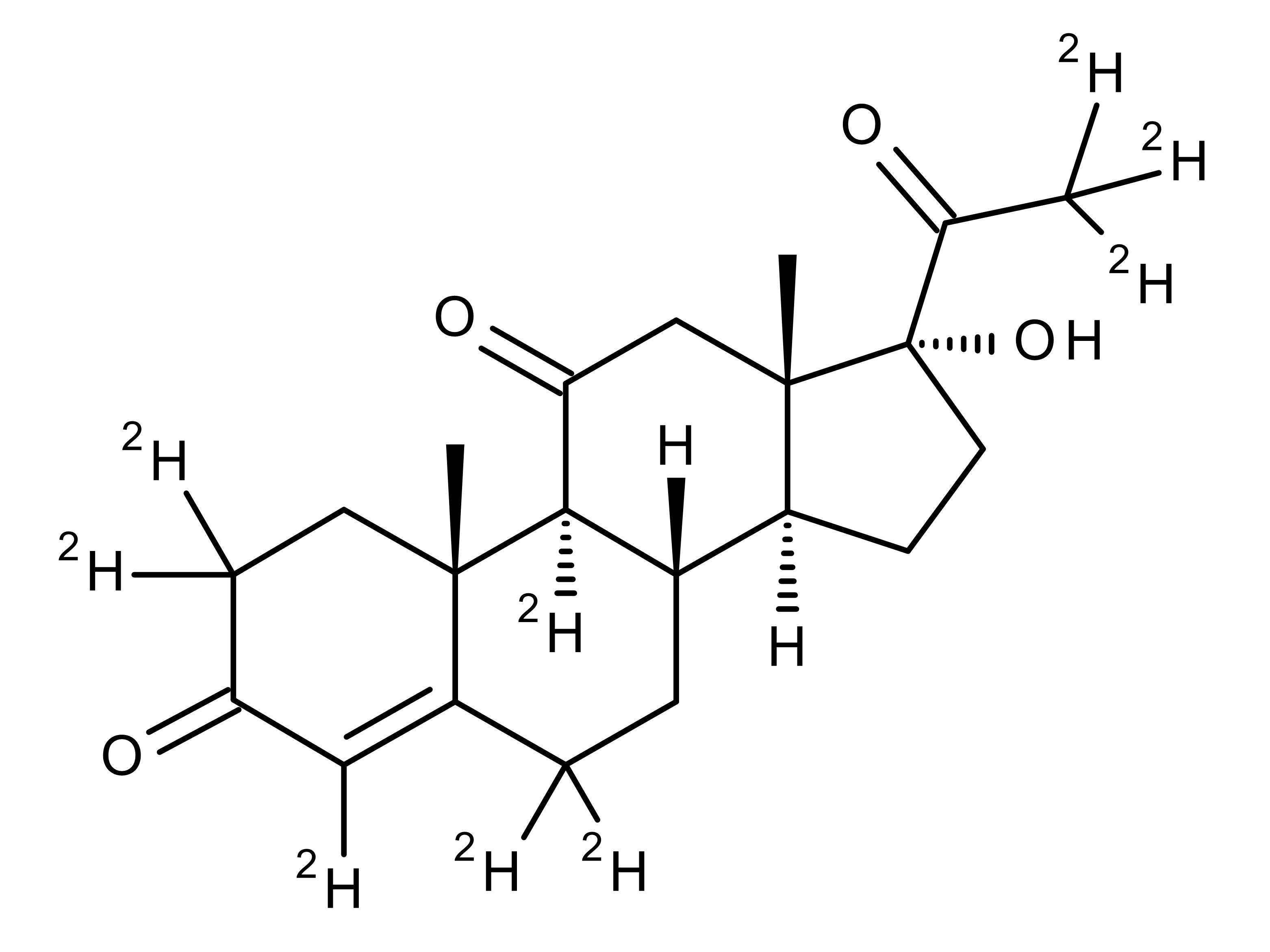 4-Pregnen-17Alpha-ol-3,11,20-trione-2,2,4,6,6,9,21,21,21-d9