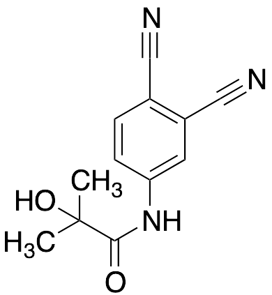 N-​(3,​4-​Dicyanophenyl)​-​2-​hydroxy-​2-​methylpropanamide