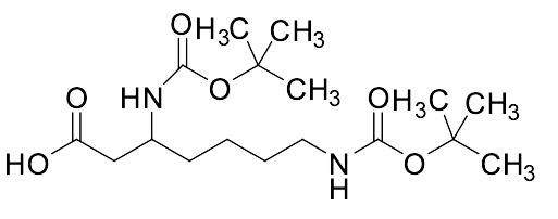3,​7-​Bis[[(1,​1-​dimethylethoxy)​carbonyl]​amino]heptanoic Acid