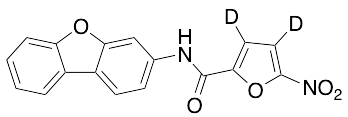 N-​(3-​Dibenzofuranyl)-​(3,4-dideutero)-5-​nitro-2-​furancarboxamide