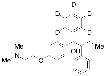 (±)-1,2-Diphenyl-1-[4-[2-(dimethylamino)ethoxy]phenyl]butan-1-ol-d5