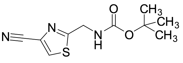 tert-Butyl N-[(4-Cyano-1,3-thiazol-2-yl)methyl]carbamate