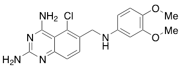 5-Chloro-6-(((3,4-dimethoxyphenyl)amino)methyl)quinazoline-2,4-diamine