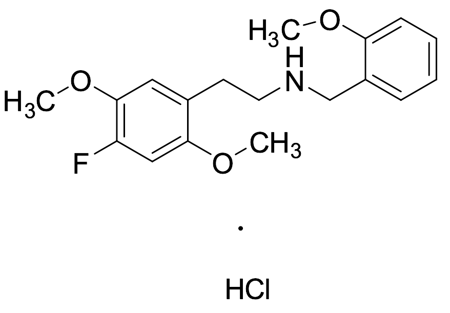 2-(4-Fluoro-2,5-dimethoxyphenyl)-N-(2-methoxybenzyl)ethan-1-amine Hydrochloride